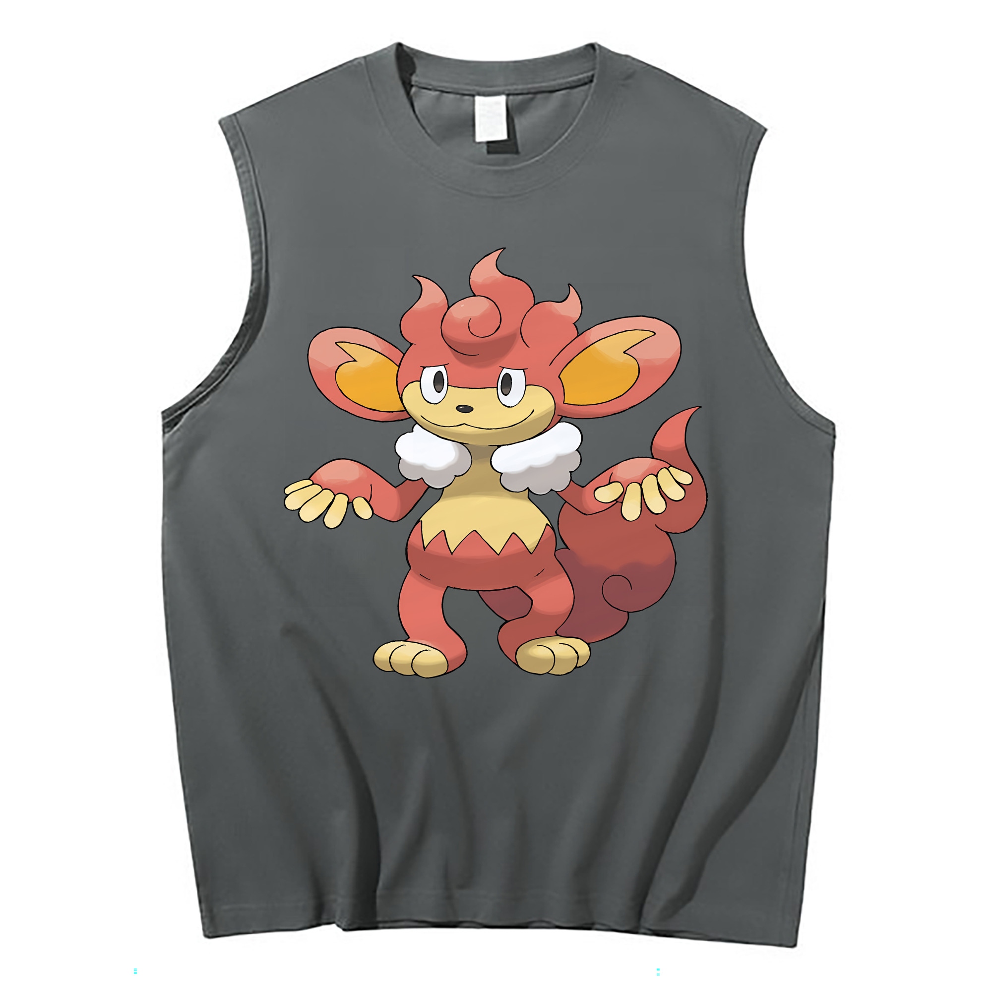 （画像用） ポケットモンスター Pokémon コットン100％タンクトップ（フロントプリント）